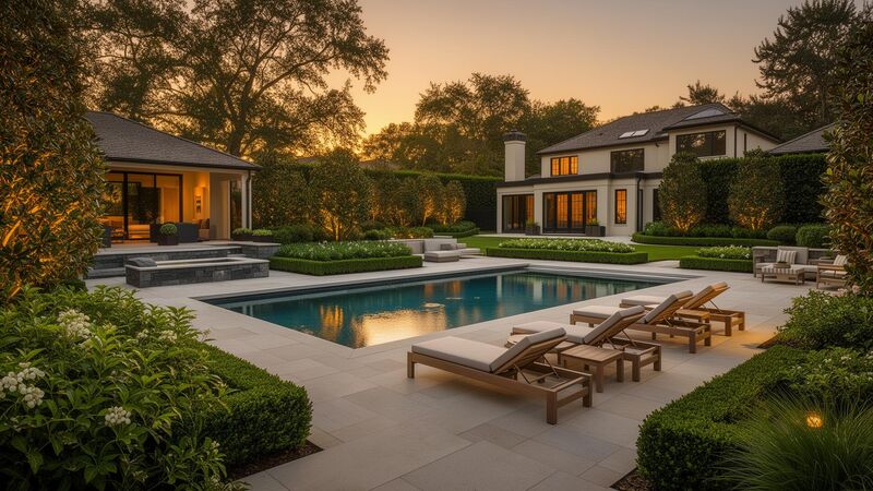 Beautiful landscape design